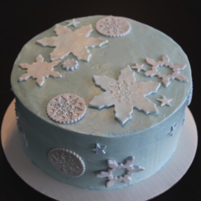 sample cake made with frozen kit